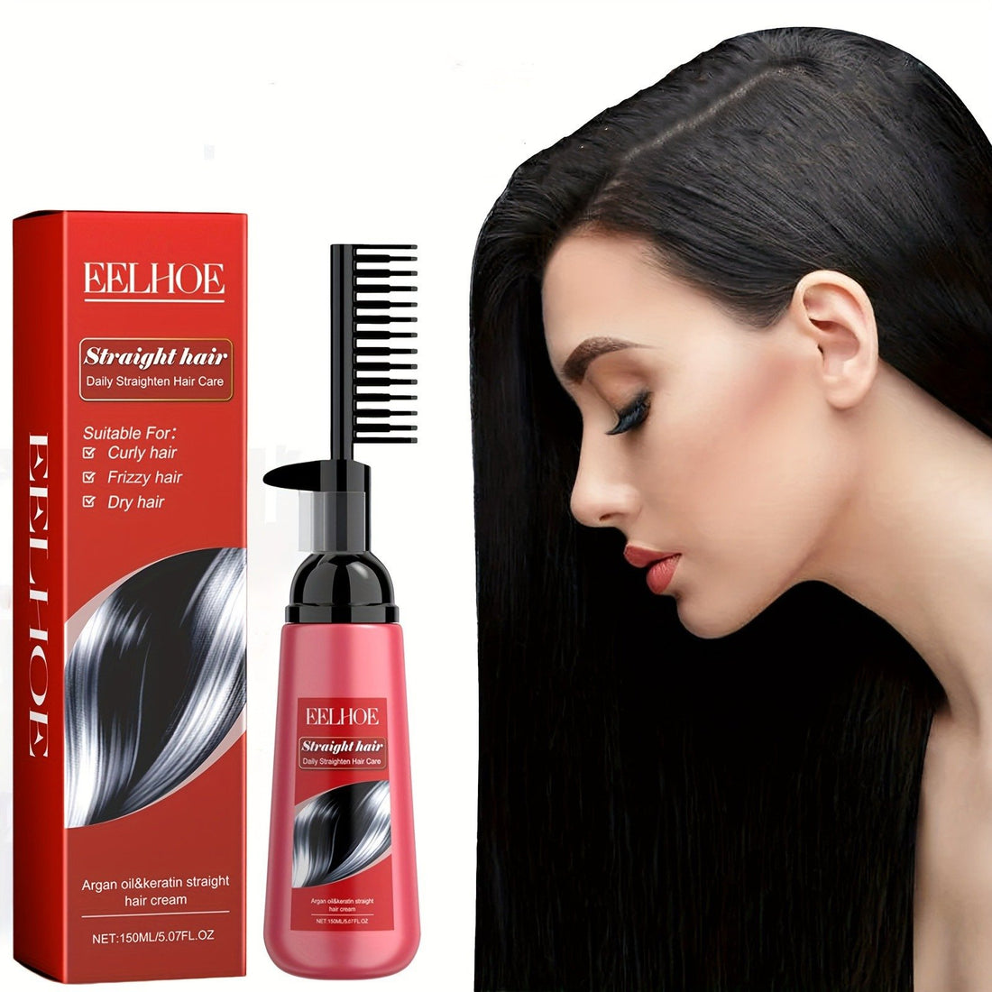 EELHOE Morocco straight hair cream deep Moisturizing