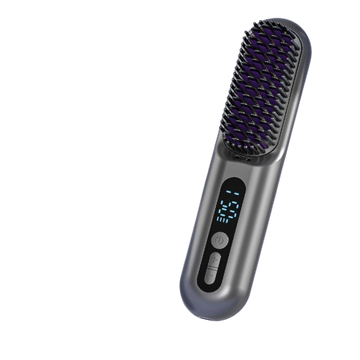 2 in 1 Cordless Hair Straightener Brush
