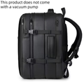 Traveling Bag Vacuum Compression With Air Pump Device 17-Inch Backpack, Waterproof Oxford Fabric