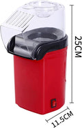 Mini Home Popcorn Maker with Measuring Cup and Removable Lid