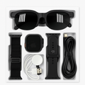 RM43 Smart Combo Set – Smartwatch + Sunglasses + Accessories (6-in-1 Kit)