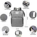 Portable Folding Crib Diaper Bag Multi-Function