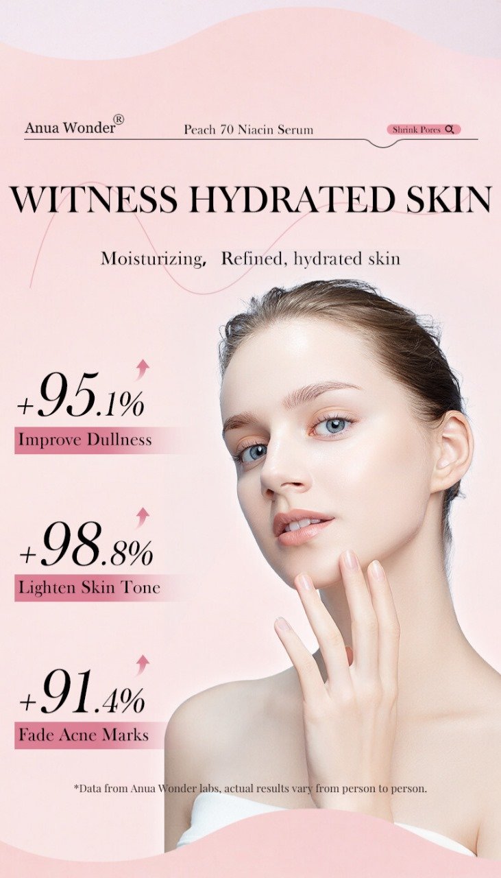 Anua Wonder Peach 70% Niacinamide Serum